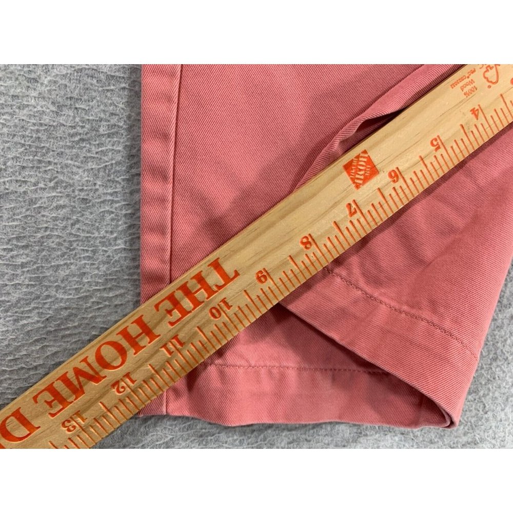 Vineyard Vines Classic Solid 100% Cotton Chino Shorts (Boy's Size 18) Jetty Red - Picture 9 of 11